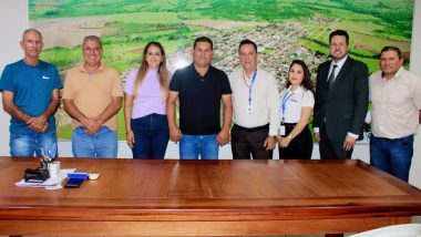Prefeito de Ouvidor recebe visita de representantes da Equatorial Goiás para discutir melhorias no fornecimento de energia elétrica