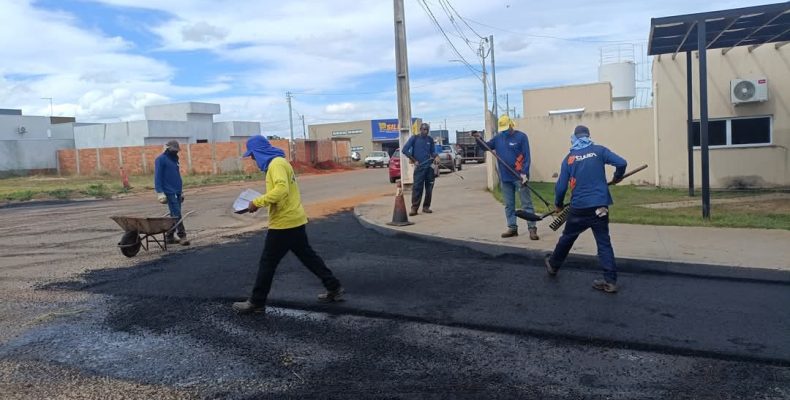 Prefeitura de Ouvidor inicia obras de recapeamento asfáltico com CBUQ no Jardim América