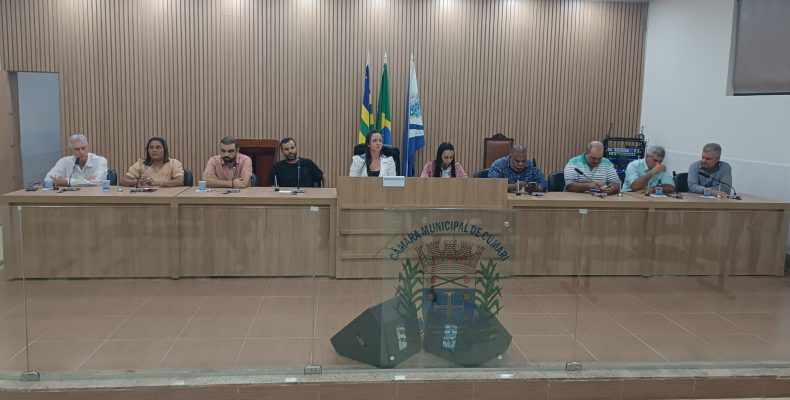 Câmara de Cumari realiza 11ª sessão ordinária com debates sobre habitação e homenagens
