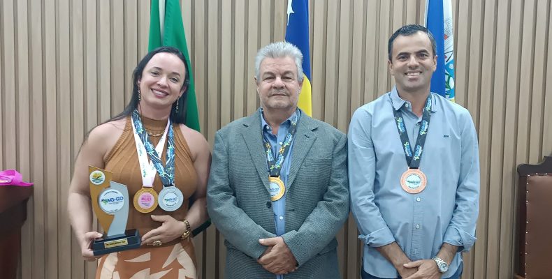 Parlamentares de Cumari recebem homenagem da UVG