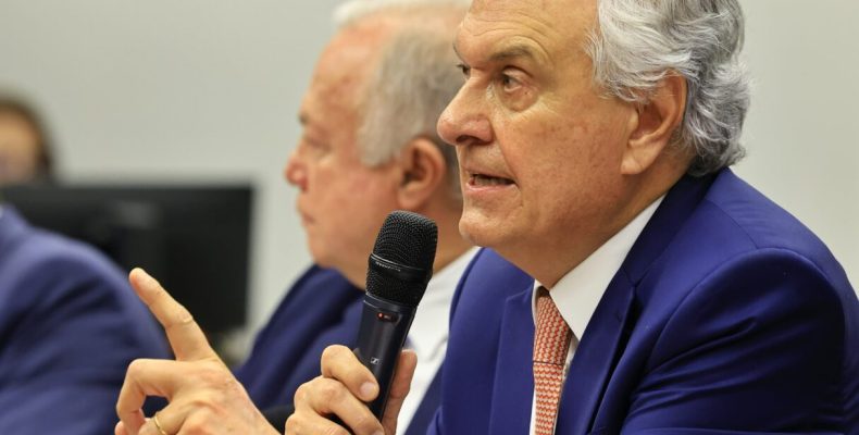 Caiado acusa governo federal de favorecer o crime organizado