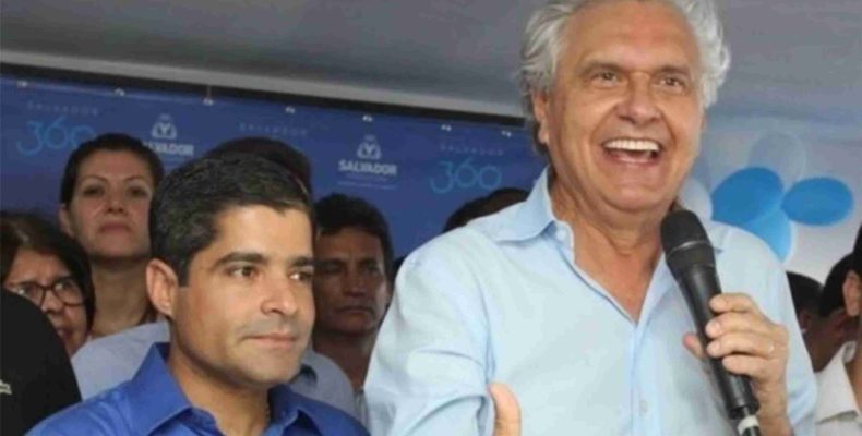 Aliado ‘nacional’ de Caiado, ACM Neto tem cidadania goiana sancionada