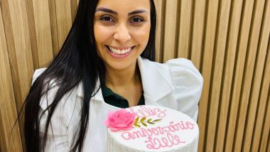 Vereadores e servidores celebram aniversário de servidora na Câmara de Cumari