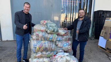 Prefeito de Campo Alegre de Goiás realiza doação de alimentos e leite ao Hospital do Amor em Barretos