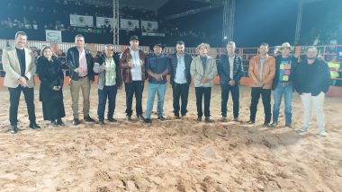 Câmara: Presidente Cleyton José e vereadores marcam presença na penúltima noite da 24ª ExpoCampo 2025