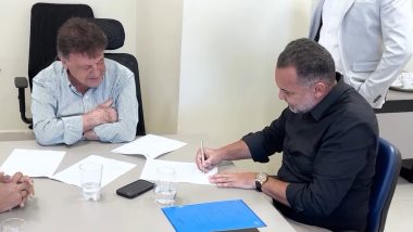 Prefeito de Três Ranchos anuncia convênio de R$ 2,8 milhões para reforma do Aeroporto e Aeródromo da cidade