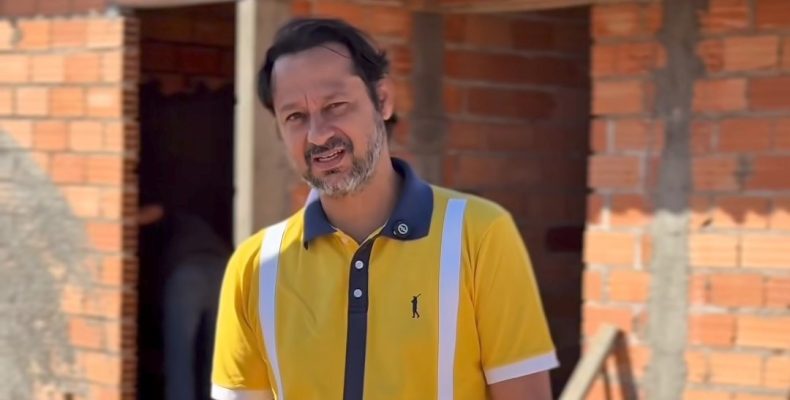 Prefeito de Cumari, Rafael Meirelles, realiza vistoria em obras no município, incluindo melhorias no Cemitério Municipal