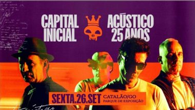 Catalão recebe o Rock Nacional em celebração aos 25 anos do Capital Inicial com turnê acústica