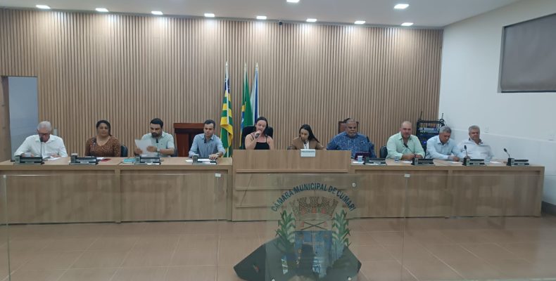 Câmara Municipal de Cumari aprova uso de lotes como garantia de financiamento, altera regimento para sessões remotas e mantém protocolo contra fogos de estampido