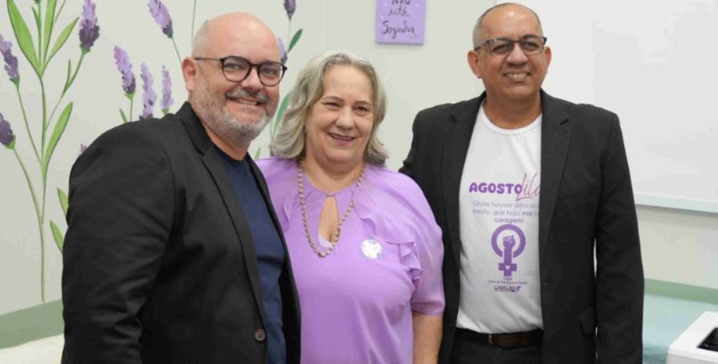 Sala Lilás é inaugurada no CAM e transforma acolhimento em filosofia de cuidado