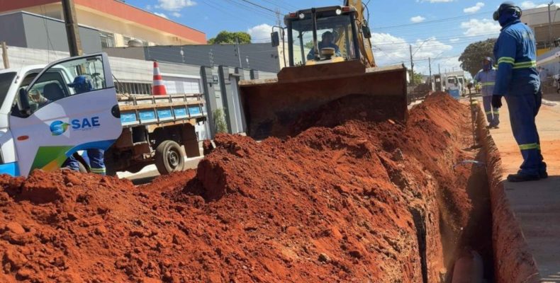 Prefeitura de Catalão investe em nova linha de água para beneficiar 32 mil moradores