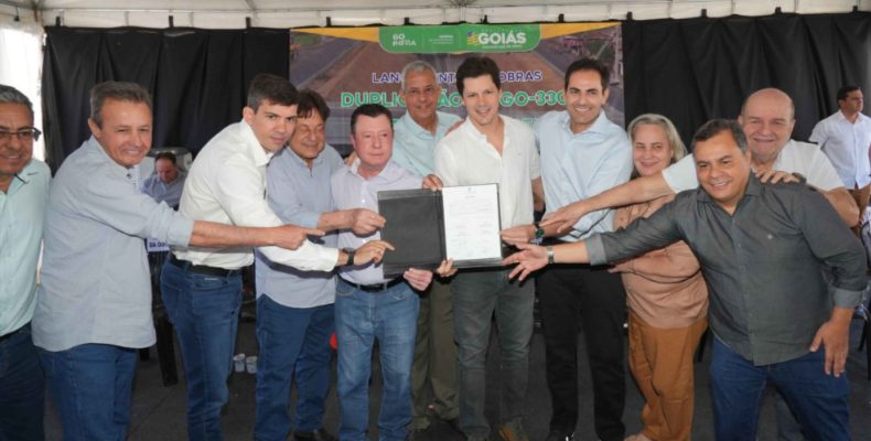 Governo de Goiás lança obras de duplicação da GO-330 entre Catalão e Ipameri