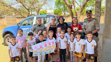 Palestra educativa sobre Segurança no Trânsito envolve alunos da Escola Dácio Amorim Fonseca