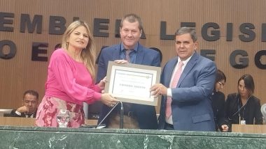 Douglas Sertório recebe Título Honorífico de Cidadão Goiano na ALEGO
