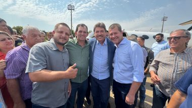 Douglas Sertório participou da reinauguração do Hospital Municipal de Palmeiras de Goiás com presença do senador Wilder Morais 