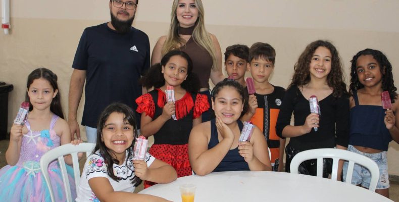 Dia das Crianças é celebrado com alegria no Projeto Esporte, Cultura e Lazer