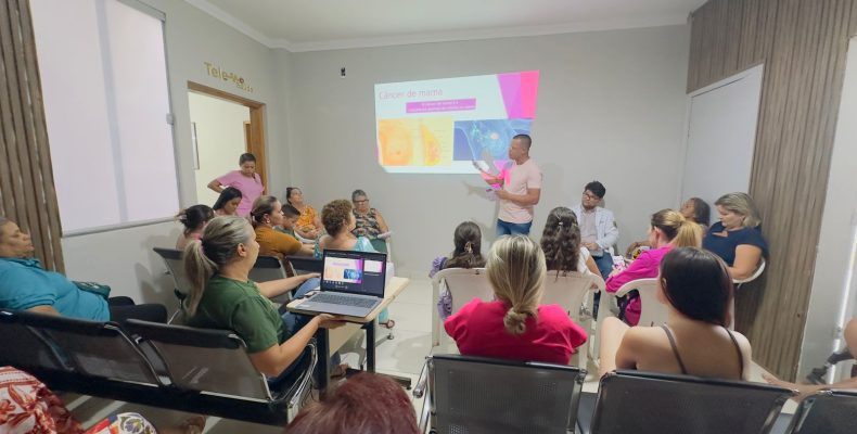 Outubro Rosa: palestra sobre saúde da mulher mobiliza mulheres anhanguerinas