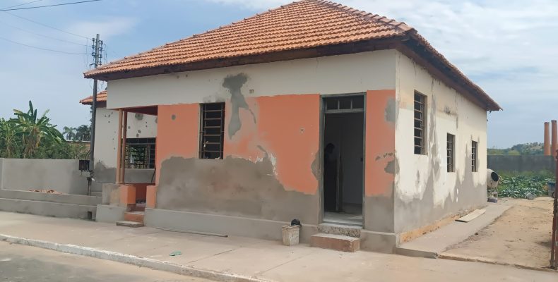 Anhanguera avança com obras da Casa da Cultura