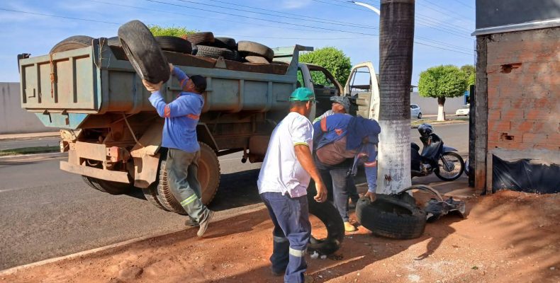 SUSTENTABILIDADE E LOGÍSTICA REVERSA | Parceria público-privada garante destinação correta de Pneus em Ouvidor