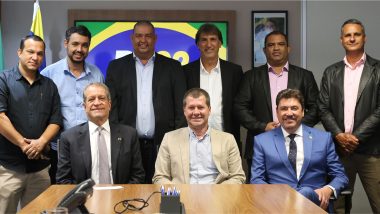 Prefeito Douglas Sertório cumpre agenda com o senador Wilder Morais em Brasília e garante novas conquistas para Campo Alegre de Goiás