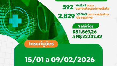 Prefeitura de Catalão abre concurso público para a área da Saúde