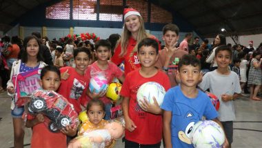 Prefeitura e OVG distribuem mais de 2 mil brinquedos em Campo Alegre de Goiás