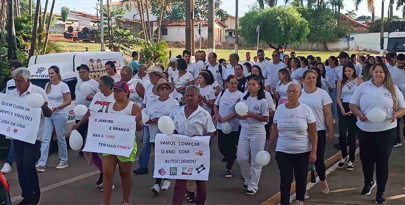 Campo Alegre: Janeiro Branco mobiliza ações de cuidado com a saúde mental