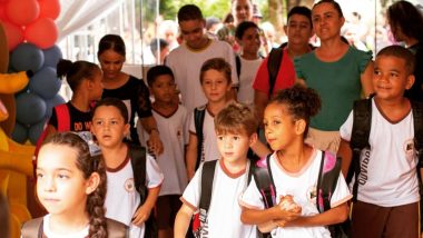 Volta às aulas na rede municipal de ensino de Ouvidor!