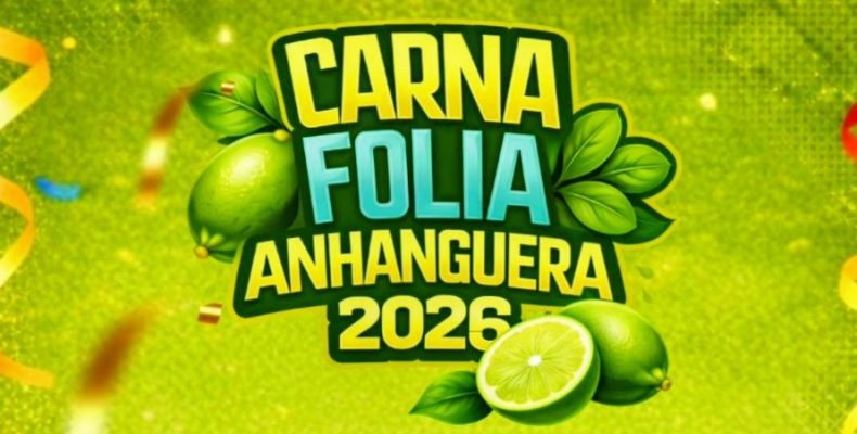 Carna folia Anhanguera 2026 movimenta a cidade com três dias de festa, música e diversão 