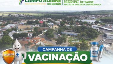 Campo Alegre de Goiás intensifica campanha de vacinação contra gripe