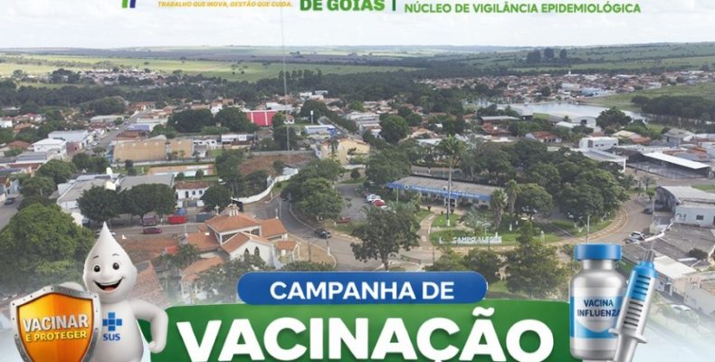 Campo Alegre de Goiás intensifica campanha de vacinação contra gripe