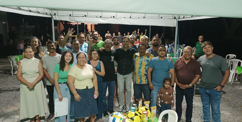 Inauguração histórica em Anhanguera: quadra poliesportiva recebe investimento 100% próprio