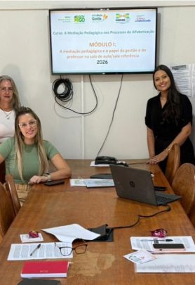ANHANGUERA: Primeira Formação Municipal de Gestão do Programa AlfaMais é realizada em Anhanguera e destaca mediação pedagógica