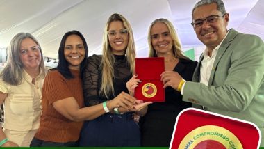 ANHANGUERA: Escola Municipal Joãzinho recebe reconhecimento no Selo Nacional de compromisso com a alfabetização