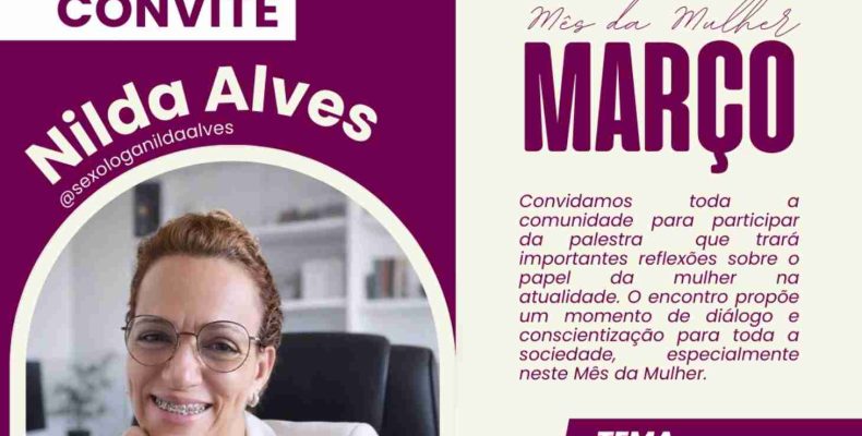 Campo Alegre: Mulher convida comunidade para palestra sobre saúde mental e adoecimento feminino