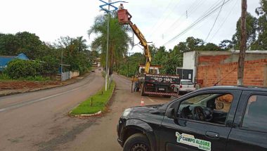 Prefeitura de Campo Alegre retoma manutenção da iluminação pública em toda a cidade