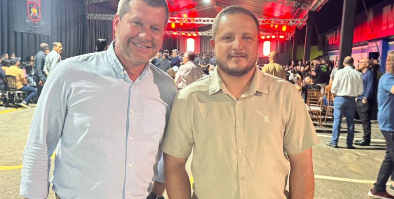 Prefeito e vice de Campo Alegre de Goiás participam da formatura do 45º CPT de Catalão