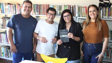 Ouvidor recebe equipe de documentário sobre “O Monstro do Triângulo” e autor referência no caso