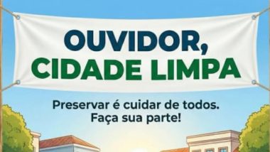 Prefeitura de Ouvidor reforça campanha de conscientização por uma cidade mais limpa e sustentável