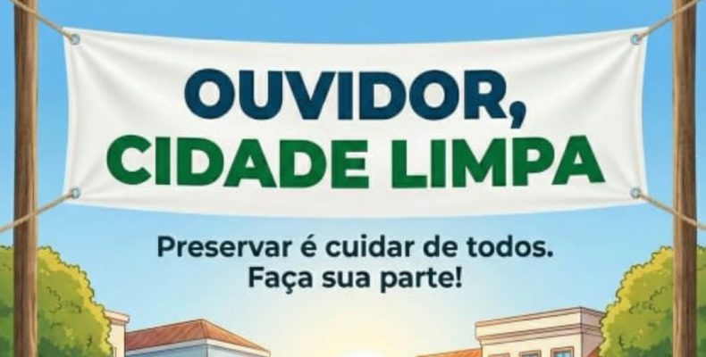 Prefeitura de Ouvidor reforça campanha de conscientização por uma cidade mais limpa e sustentável