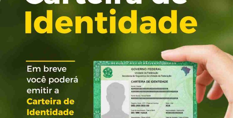 Ouvidor terá emissão da nova Carteira de Identidade Nacional no município