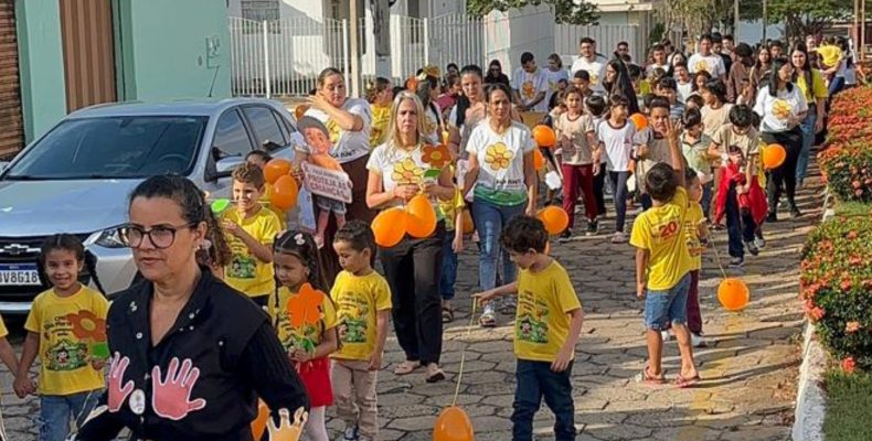Prefeitura de Anhangüera promove ação de conscientização contra abuso e exploração sexual de crianças e adolescentes