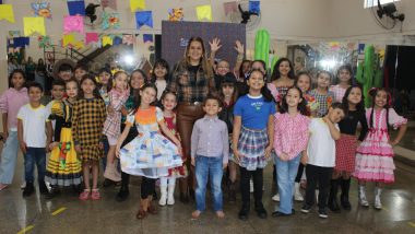 Realizada festa junina do projeto ECL em Ouvidor