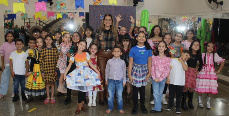 Realizada festa junina do projeto ECL em Ouvidor