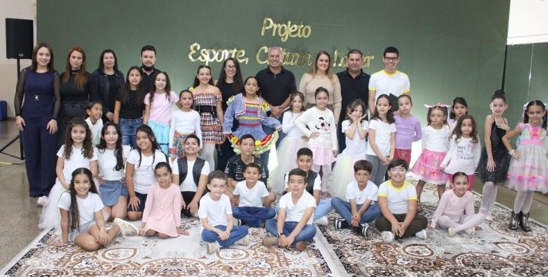 Ouvidor: Encerramento de semestre no projeto Esporte, Cultura e Lazer com muita arte, talento e parceria!
