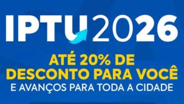 Campo Alegre de Goiás: Prazo final para IPTU 2026 com desconto de 20% vence em junho; cidade promete benefícios com a arrecadação