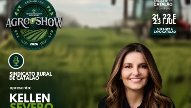 Agro é Show recebe jornalista Kellen Severo para palestra sobre economia e perspectivas do agronegócio em Catalão