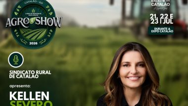 Agro é Show recebe jornalista Kellen Severo para palestra sobre economia e perspectivas do agronegócio em Catalão