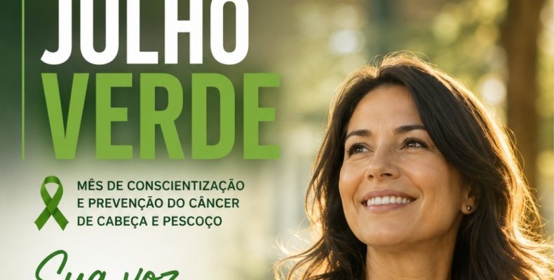 Julho Verde reforça a importância da prevenção e do diagnóstico precoce do câncer de cabeça e pescoço em Ouvidor
