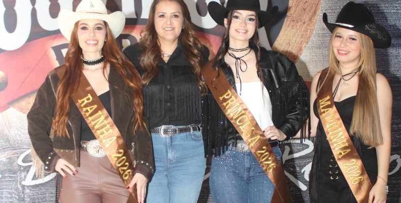 Realeza definida: Conheça a Rainha, Princesa e Madrinha do Ouvidor Rodeio Show 2026